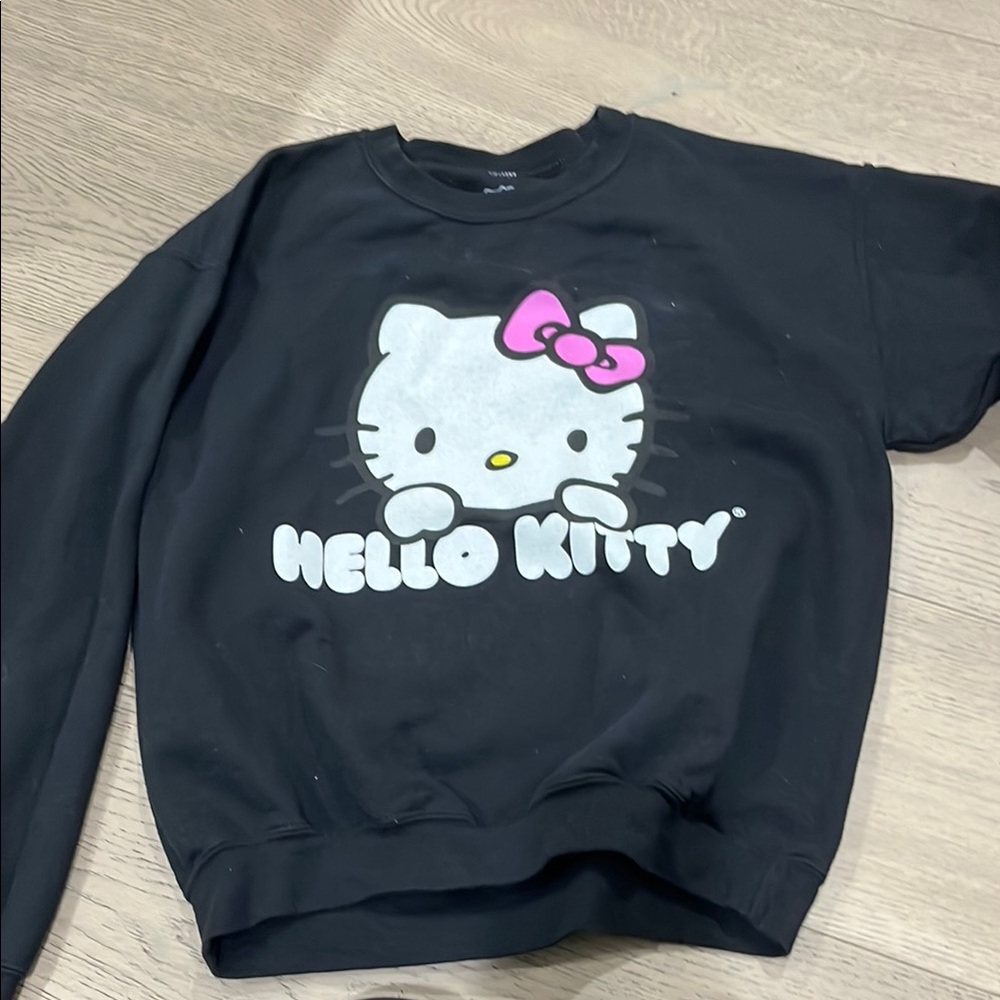 Hello Kitty Black Sweatshirt